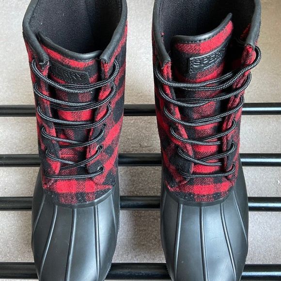 SPERRY Men Saltwater Duck Boots - NEW NIB NWB - Picture 2 of 8